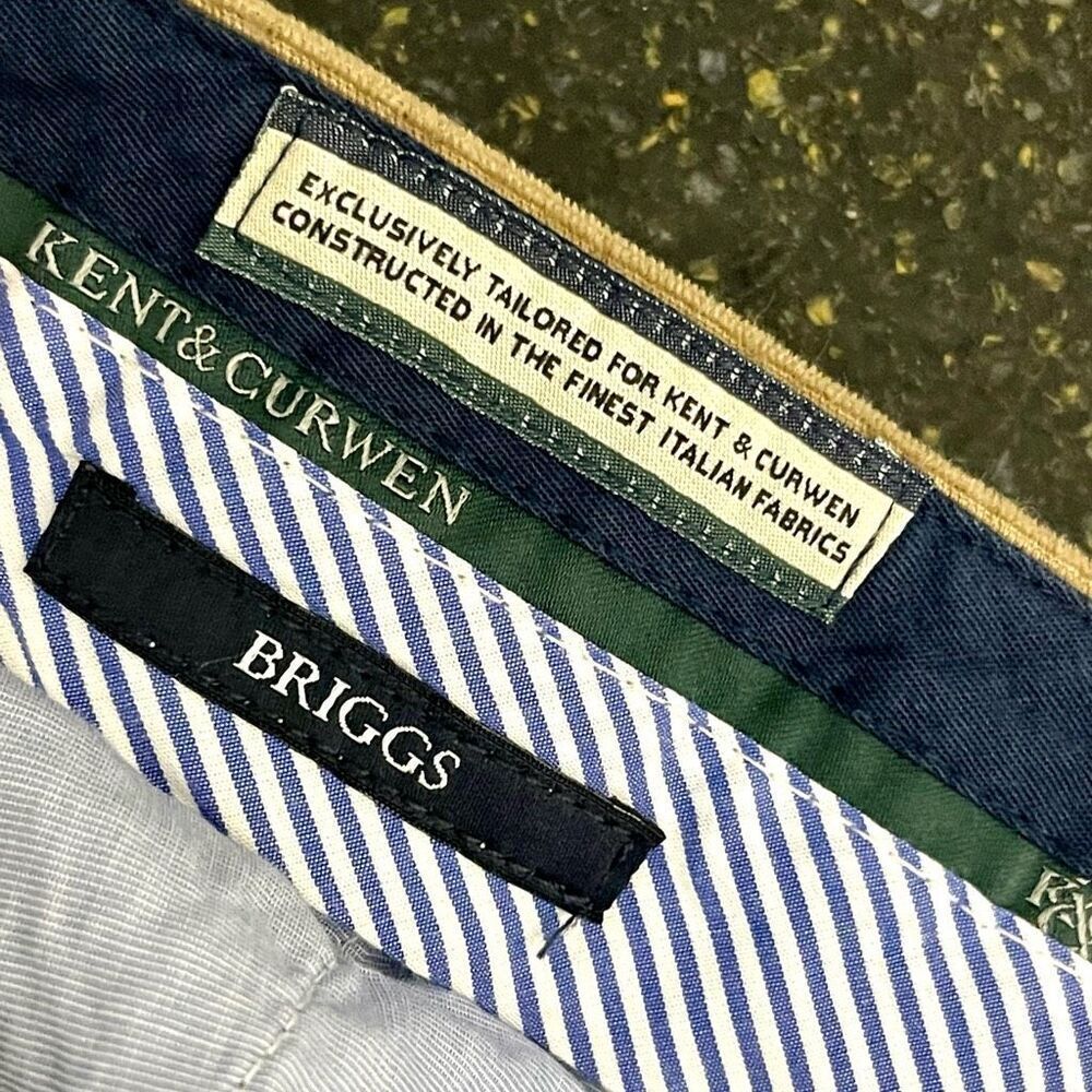 Kent & Curwin BRIGGS corduroy Pants. NWOT! Size 34. - Picture 7 of 9